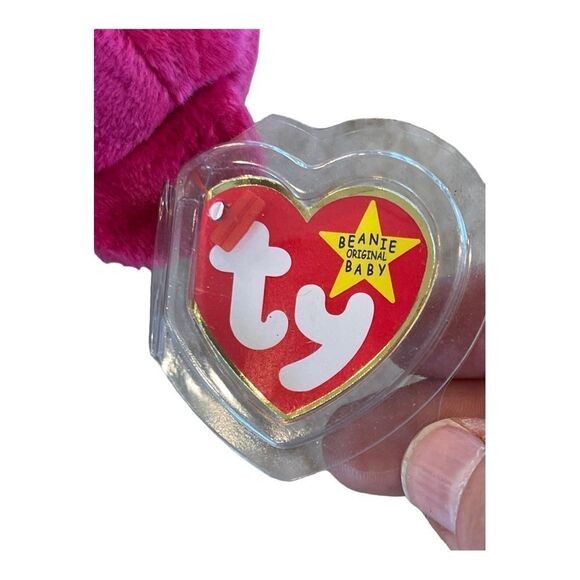Vintage Ty Beanie Baby Valentina Bear - Picture 6 of 8